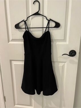 Windsor Black Spaghetti Strap Dress